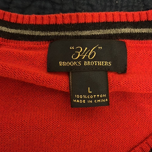 Brooks Brothers Red Crewneck Men’s Crewneck - Picture 2 of 3